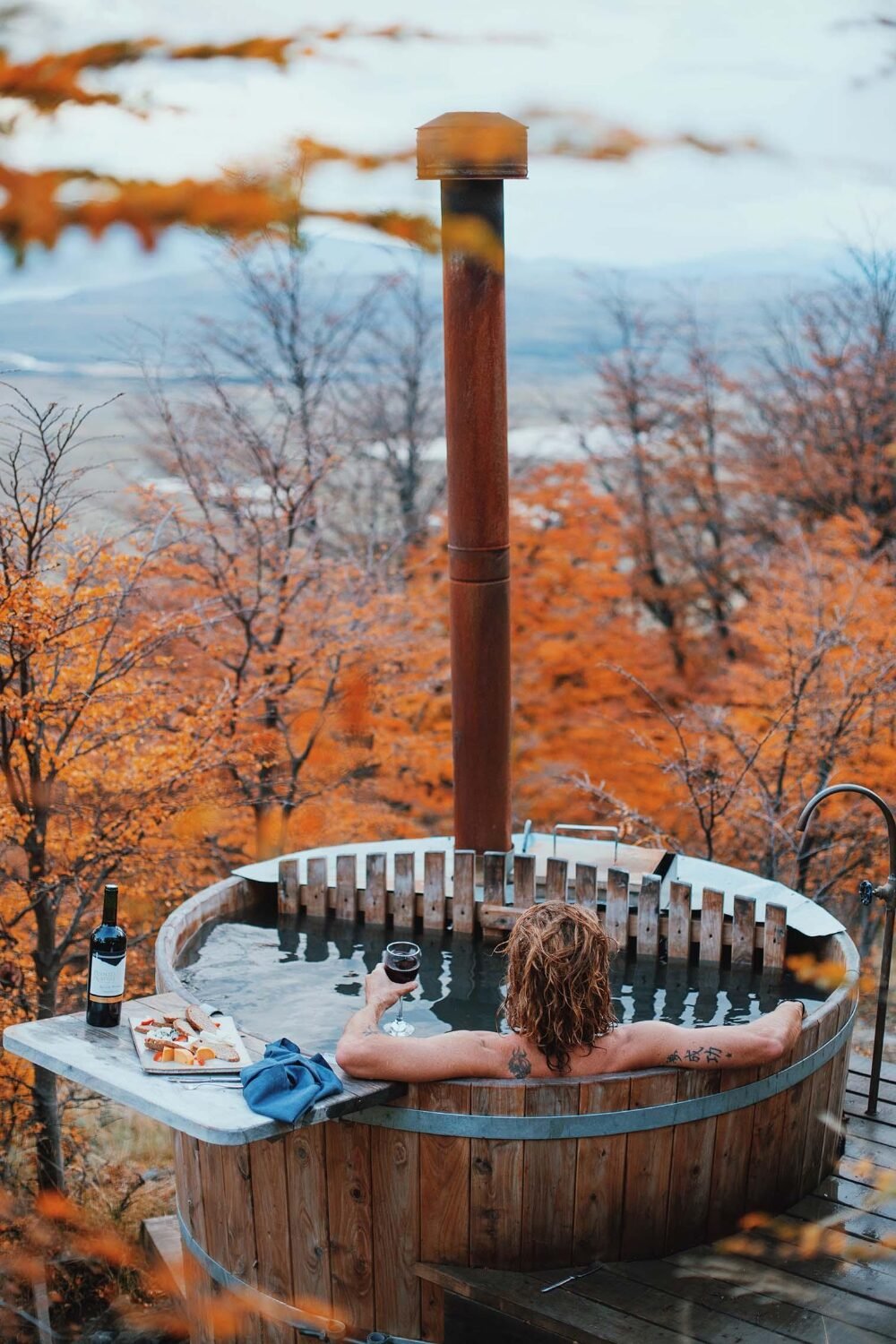 Outdoor Jacuzzi Idea